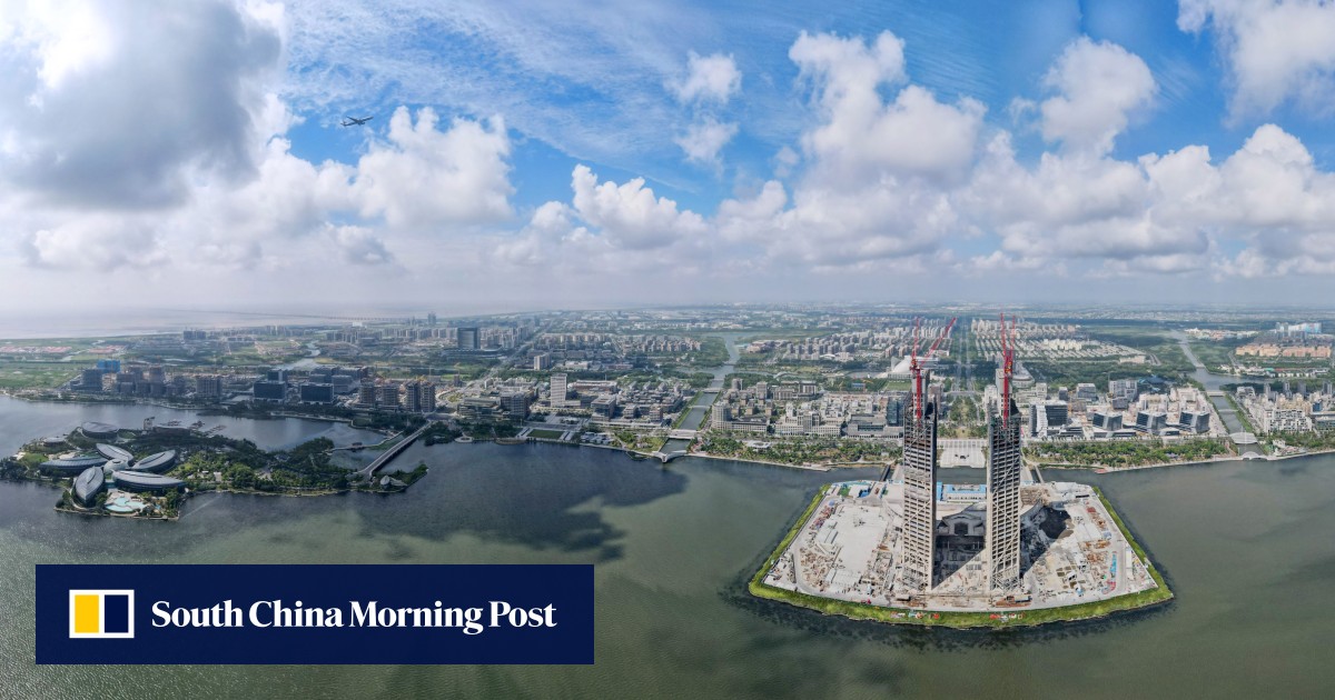 Shanghai opens data economy industrial park in pilot free-trade zone Lingang amid China’s AI push