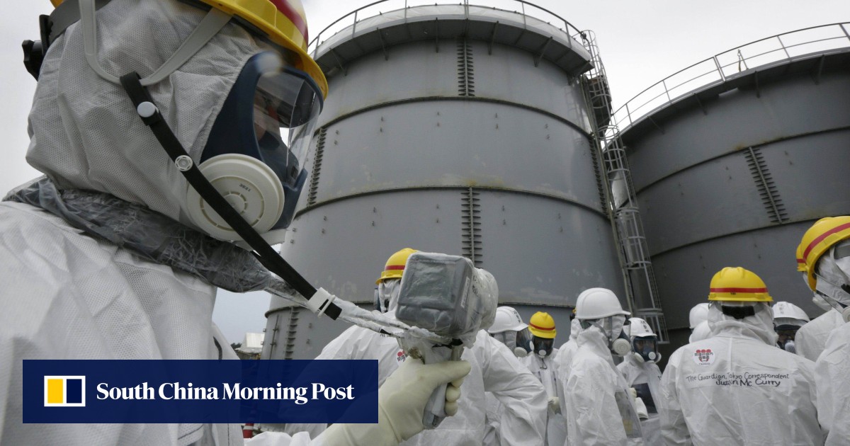Fukushima water release: 2 workers hospitalised after accidentally being sprayed with radioactive materials
