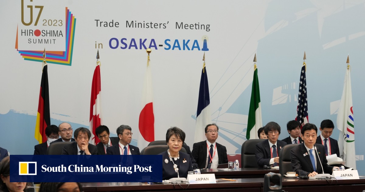 G7 calls for Japanese food bans to be ‘immediately’ lifted after China’s curbs
