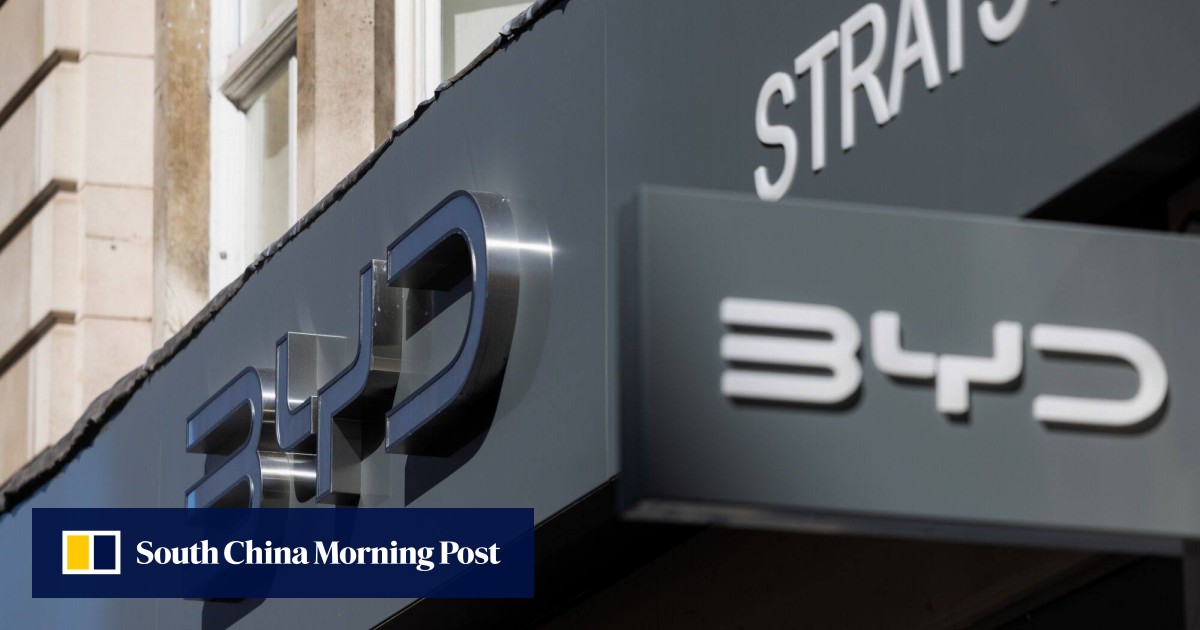 BYD’s third-quarter profit soars to record after beating Tesla and others in EV deliveries, capping costs