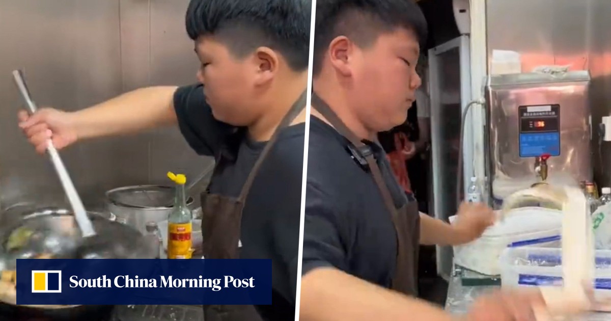 ‘Phones are childish’: go-getting China boy, 12, who works at parents’ noodle shop after school dreams of taking brand global ‘Phones are childish’: go-getting China boy, 12, who works at parents’ noodle shop after school dreams of taking brand global