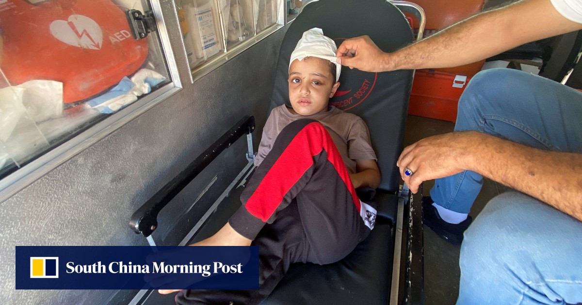 Israel-Gaza war: first evacuees leave Gaza for Egypt as Israeli offensive intensifies