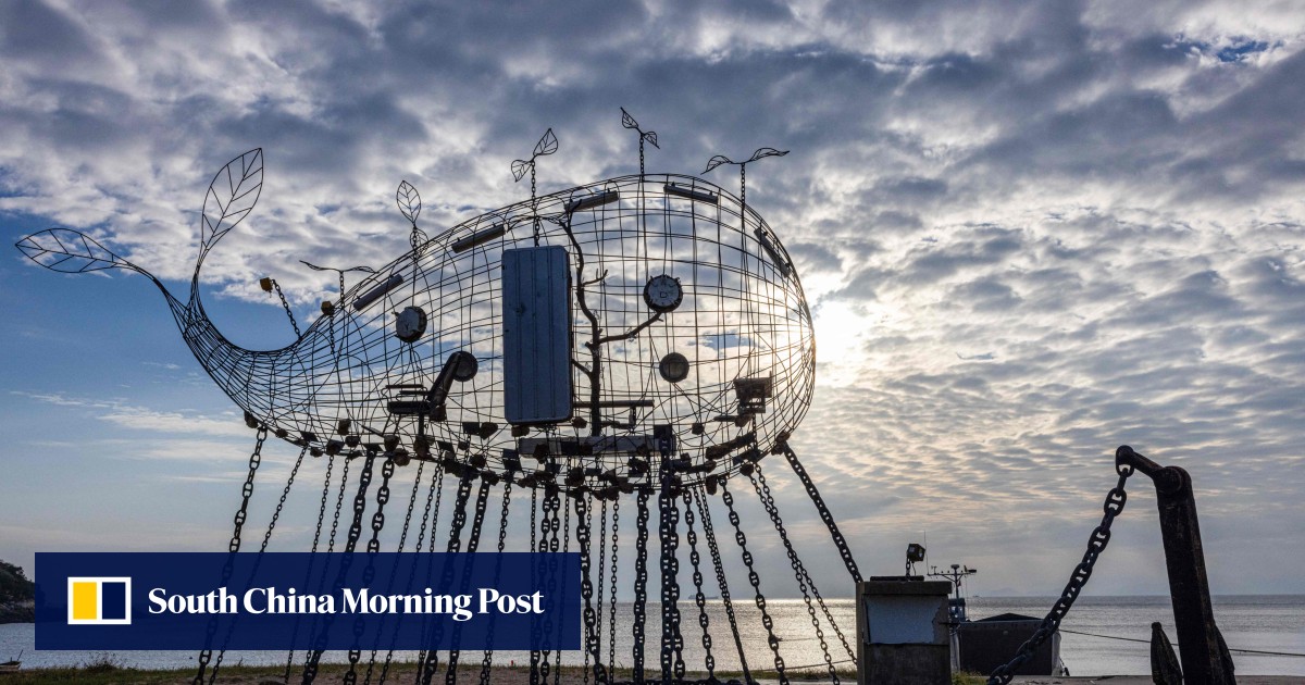 Taiwanese former defences against China used for art in Matsu Biennial