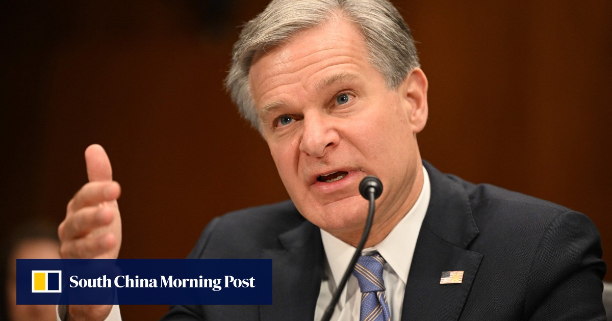 Hamas attack will inspire greatest US terror threat since Isis, FBI chief says