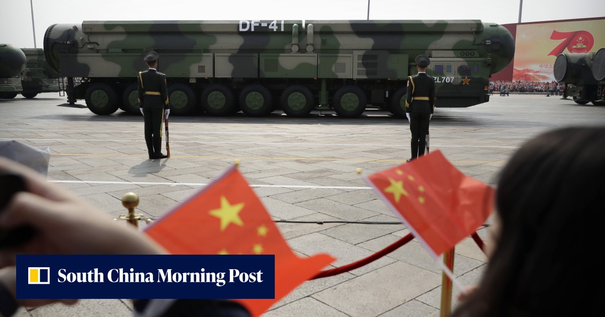 China agrees to nuclear arms-control talks with US, news report says ...