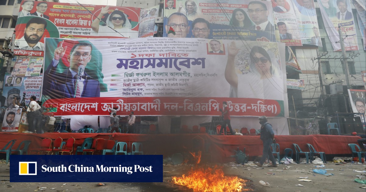 As strikes, clashes roil Bangladesh, opposition party vows to boycott polls in ‘do-or-die moment’