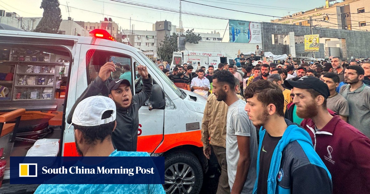 Israel strikes ambulance in Gaza City, many reported killed