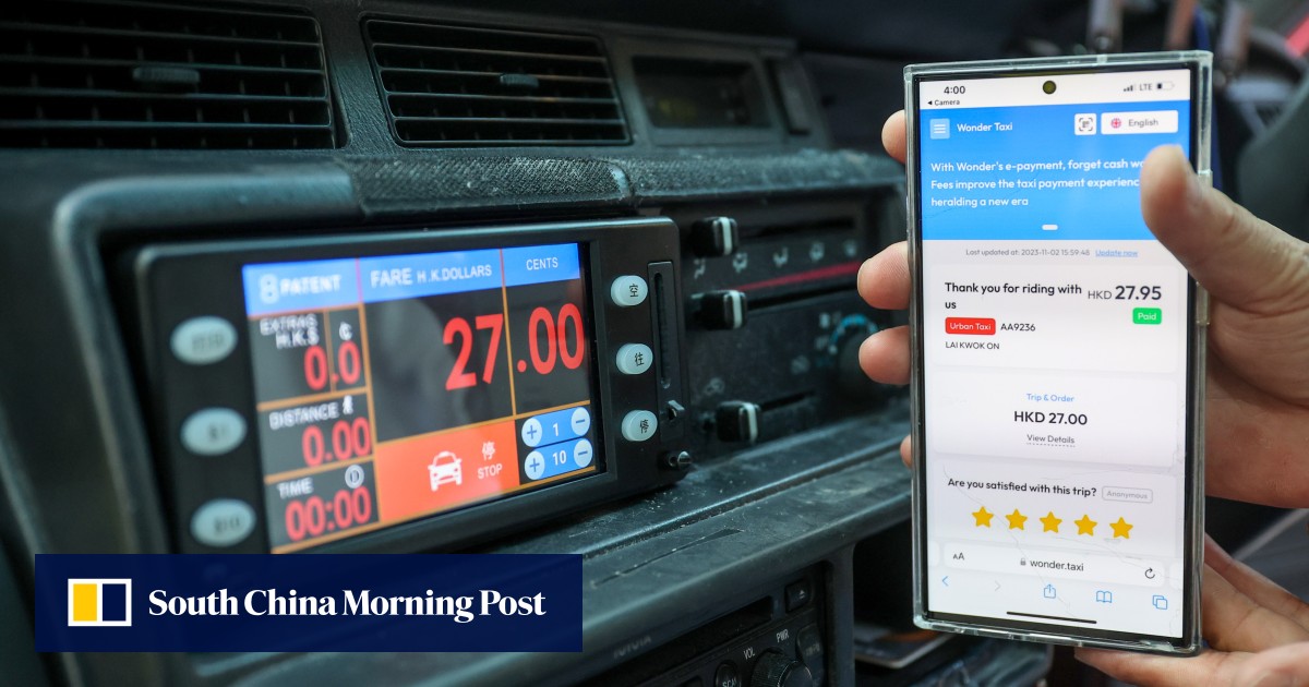 ‘Old-fashioned’: Hong Kong taxi industry leader pushes for cabs to install e-payment system amid calls for digital shake-up, but faces roadblocks
