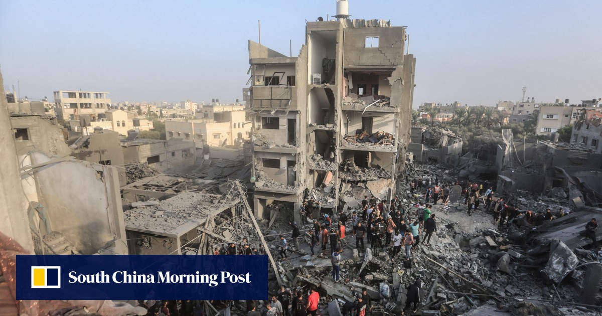 Israel-Gaza war: warplanes strike Gaza refugee camp as Israel rejects US push for a pause in fighting