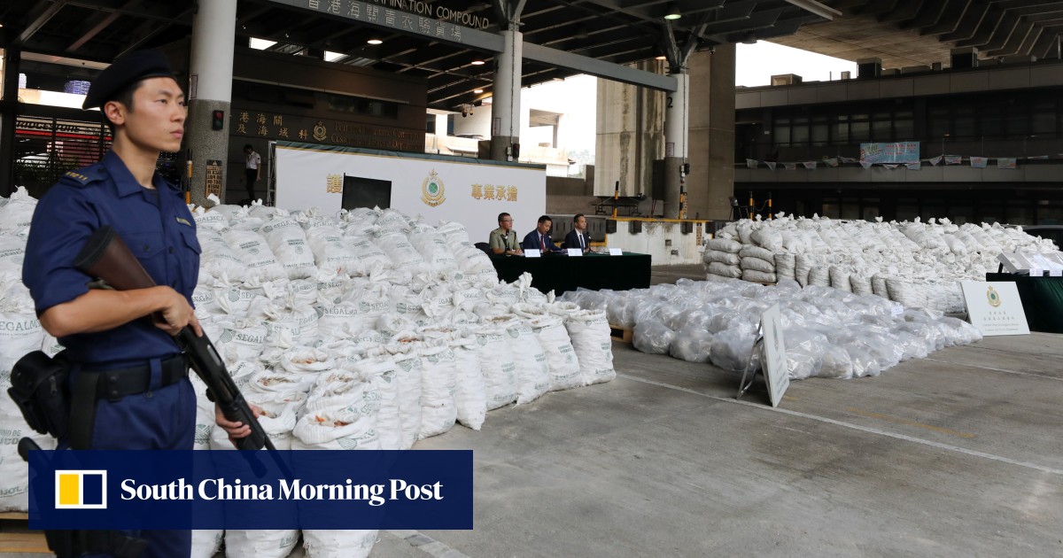 Hong Kong customs seizes HK$640 million worth of crystal meth ...