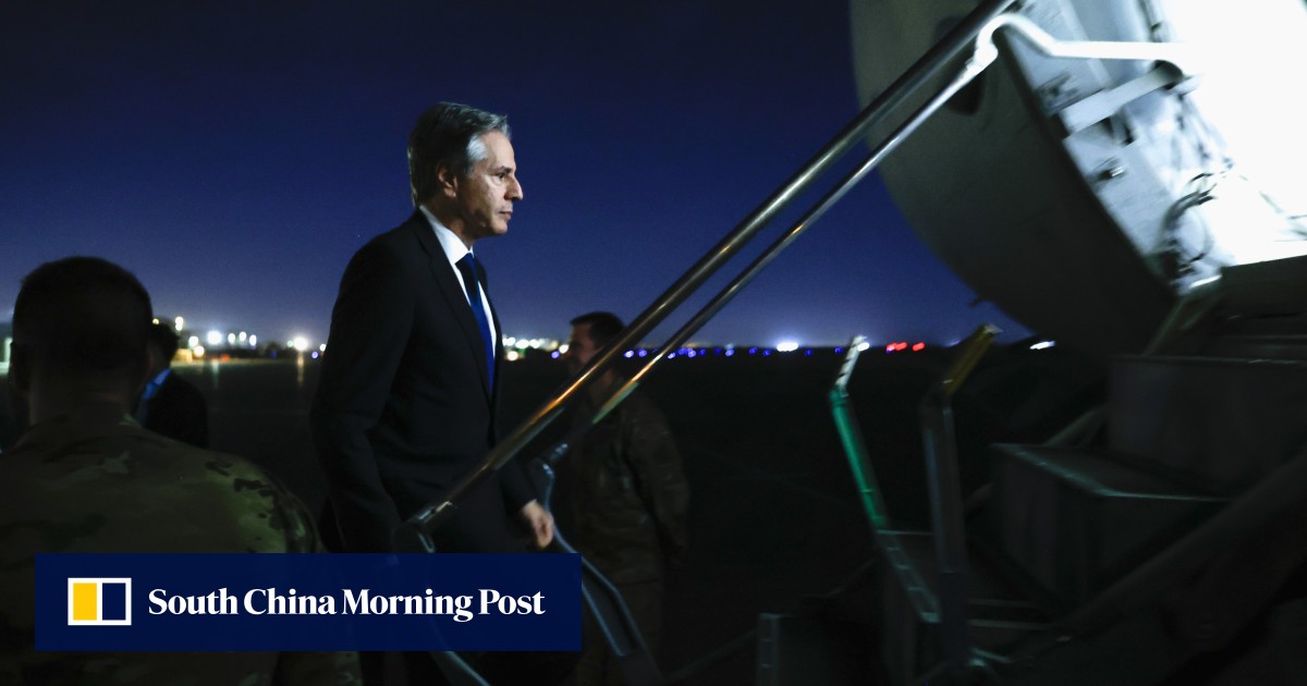 Antony Blinken meets Iraqi PM on surprise visit to Baghdad
