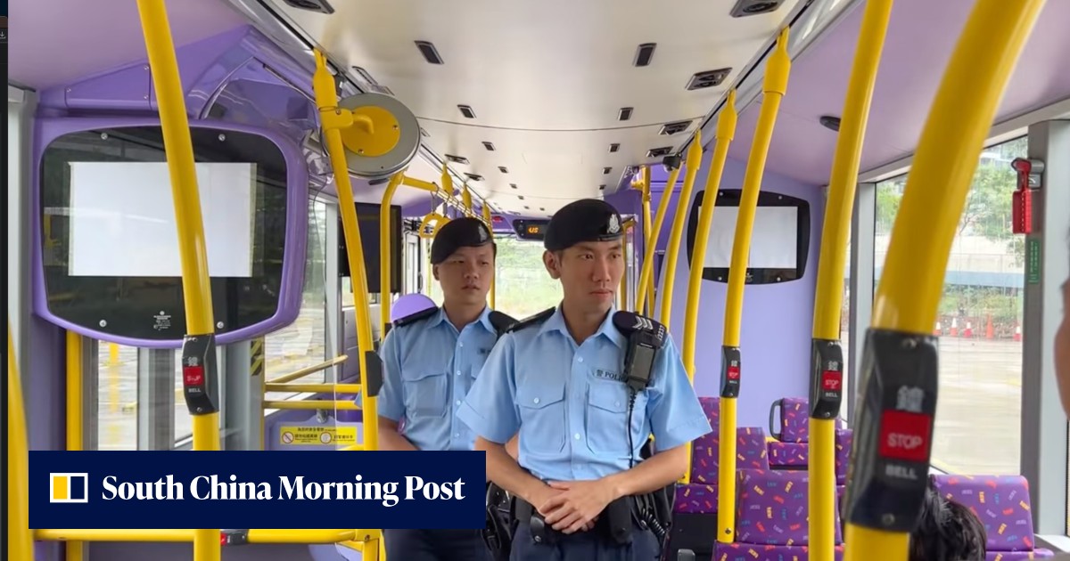 Hong Kong police officers to patrol public buses in Kowloon West ...