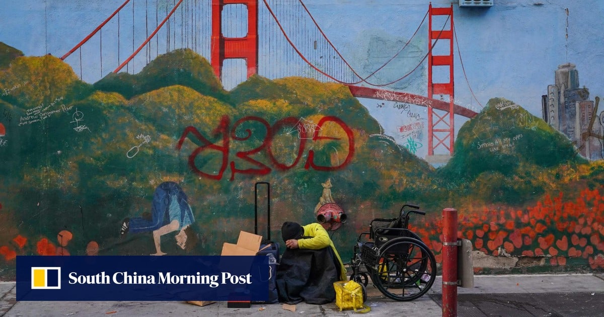 San Francisco mocked in China for moving homeless away from Apec summit venue