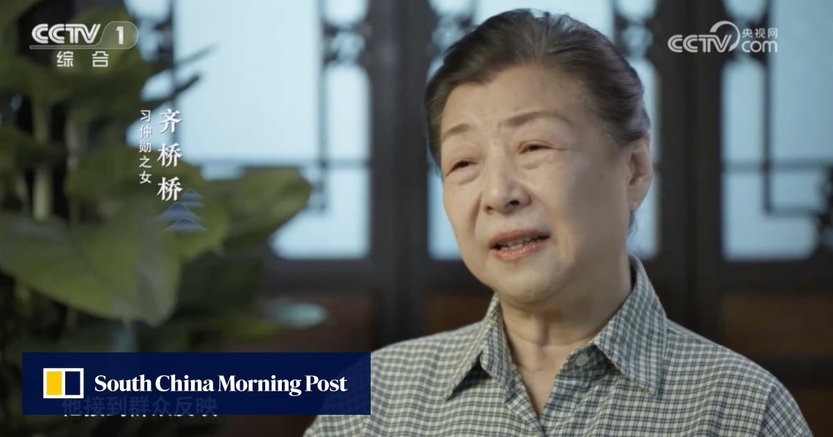 Chinese president's mother and sister in rare media appearance in tribute  to Xi Jinping's father | South China Morning Post