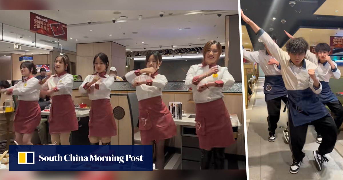 Too vulgar': waiter's hip-twist intimate dance with woman
