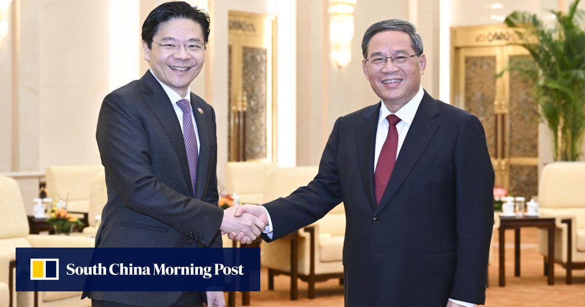 ‘New era’ in Singapore-China ties? Incoming PM Lawrence Wong and Li Qiang agree to boost cooperation