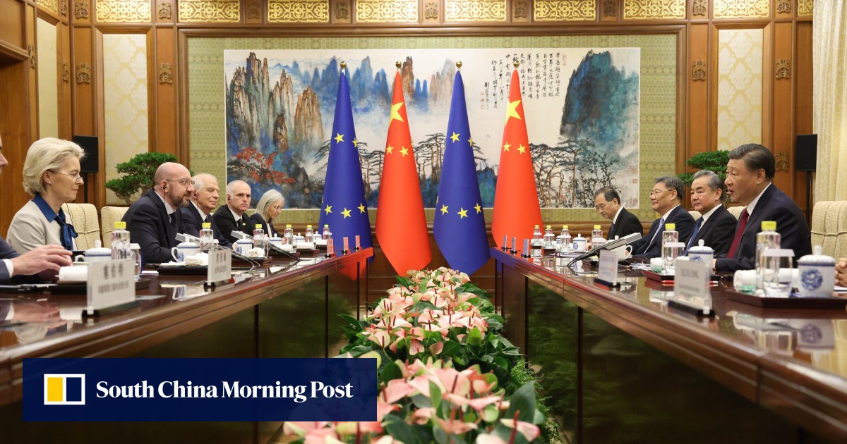 EU-China summit: Brussels ratchets up pressure on Beijing over Russia and trade