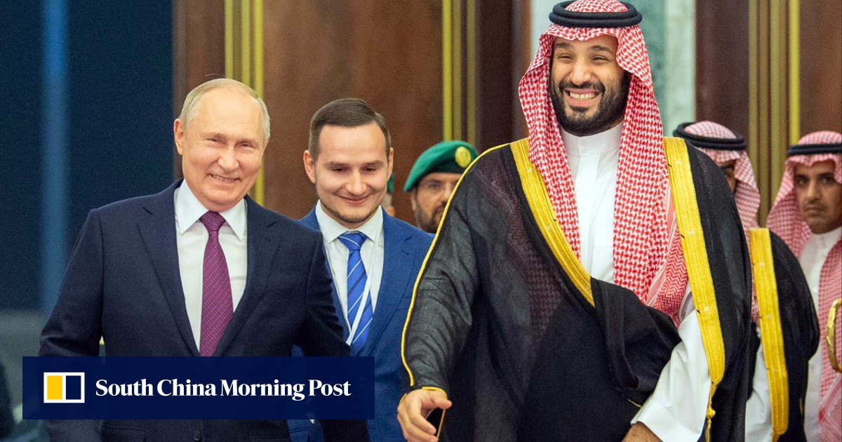 Russia’s Putin meets Saudi Crown Prince Mohammed bin Salman on whirlwind Gulf visit