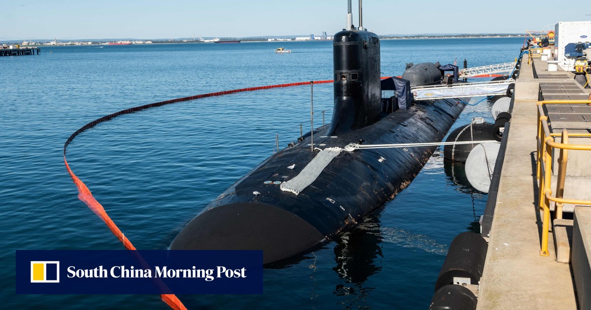 Australia ‘heartened’ as sale of Aukus submarines moves closer to US Congress approval