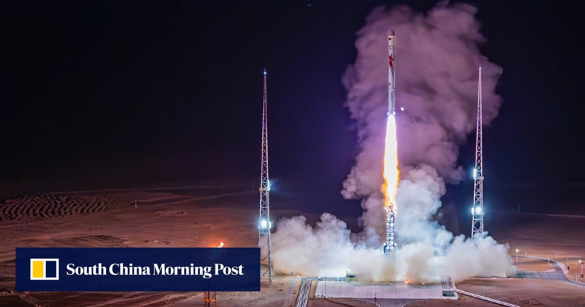 In world first, China’s LandSpace methane rocket sends satellites into ...