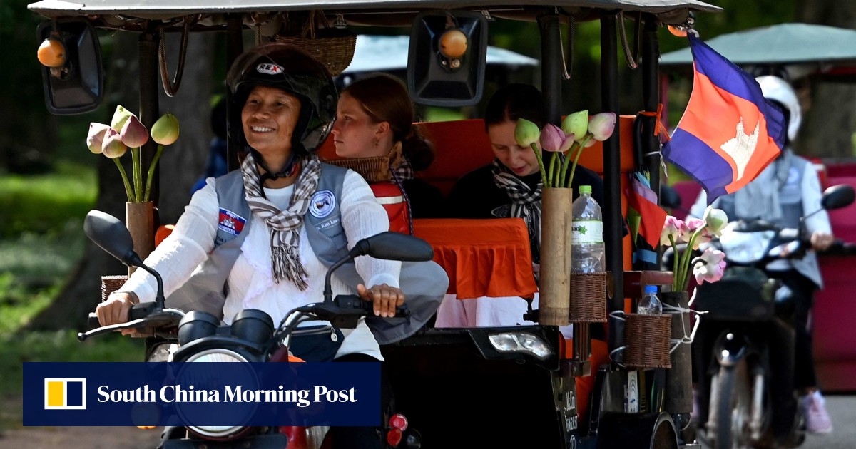 Cambodia’s ‘passionate’ women tuk-tuk drivers fight prejudice, one ride at a time