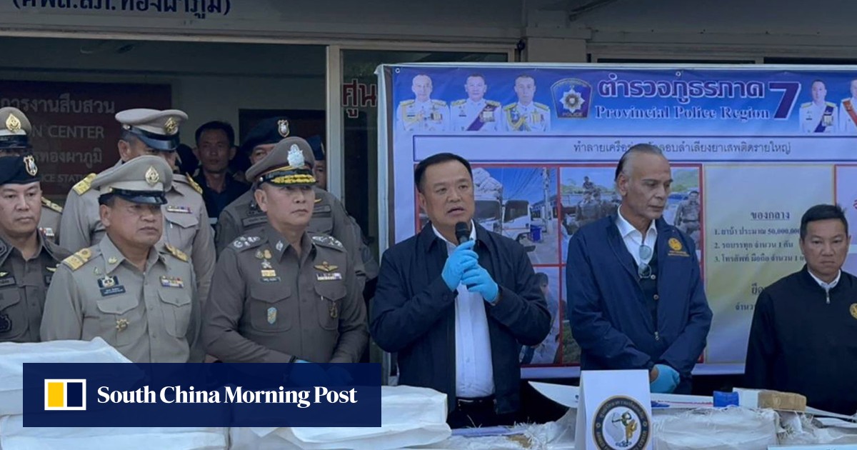 Thai police seize 50 million Ice tablets, one of region’s largest hauls in years