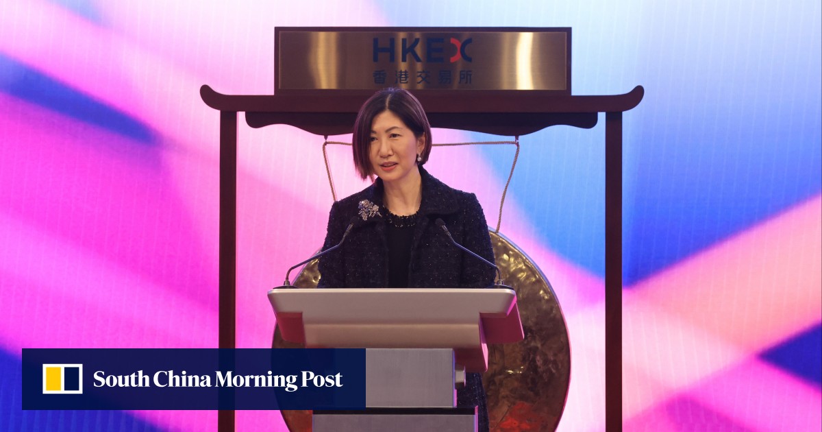 HKEX names Bonnie Chan as its first woman chief executive, succeeding Nicolas Aguzin as head of Asia’s third-largest stock market