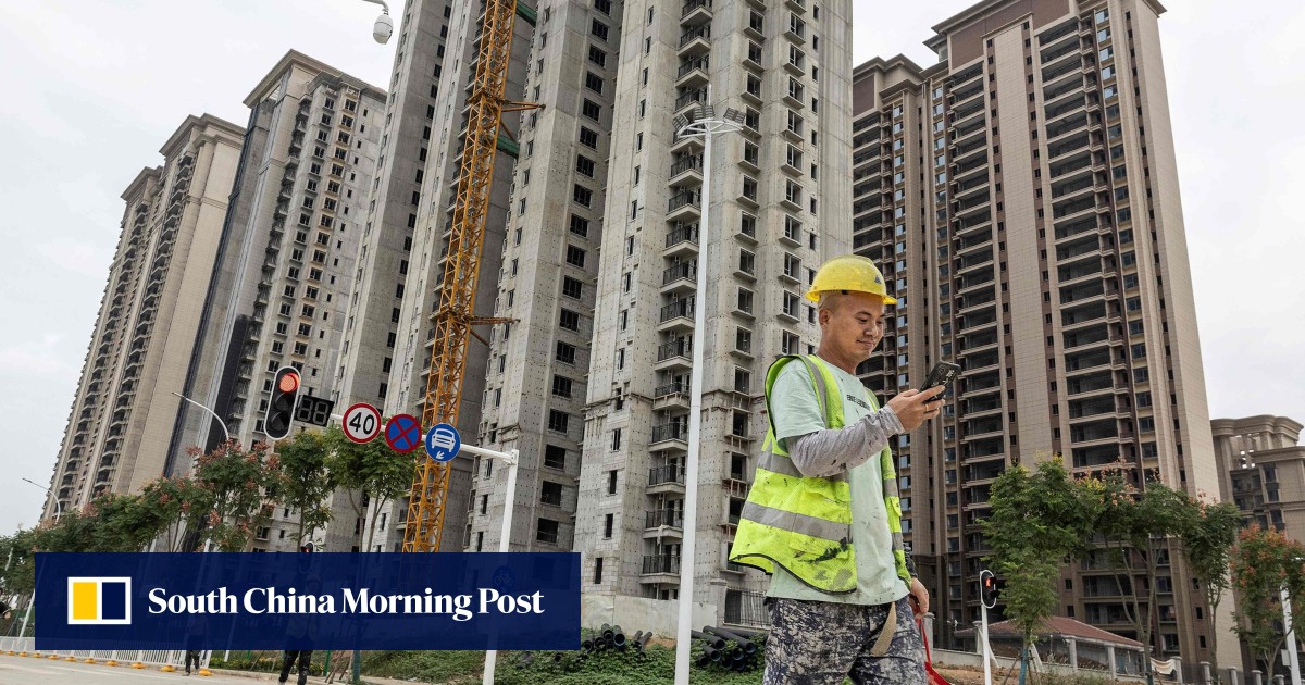 China’s new home prices drop for fifth month, falling in 59 out of 70 cities as market waits for stimuli to take hold