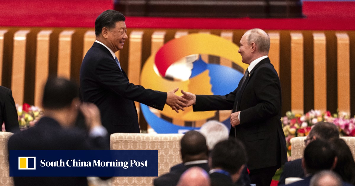 Vladimir Putin hails China-Russia ties as trade beats US0 billion target, defies Western sanctions