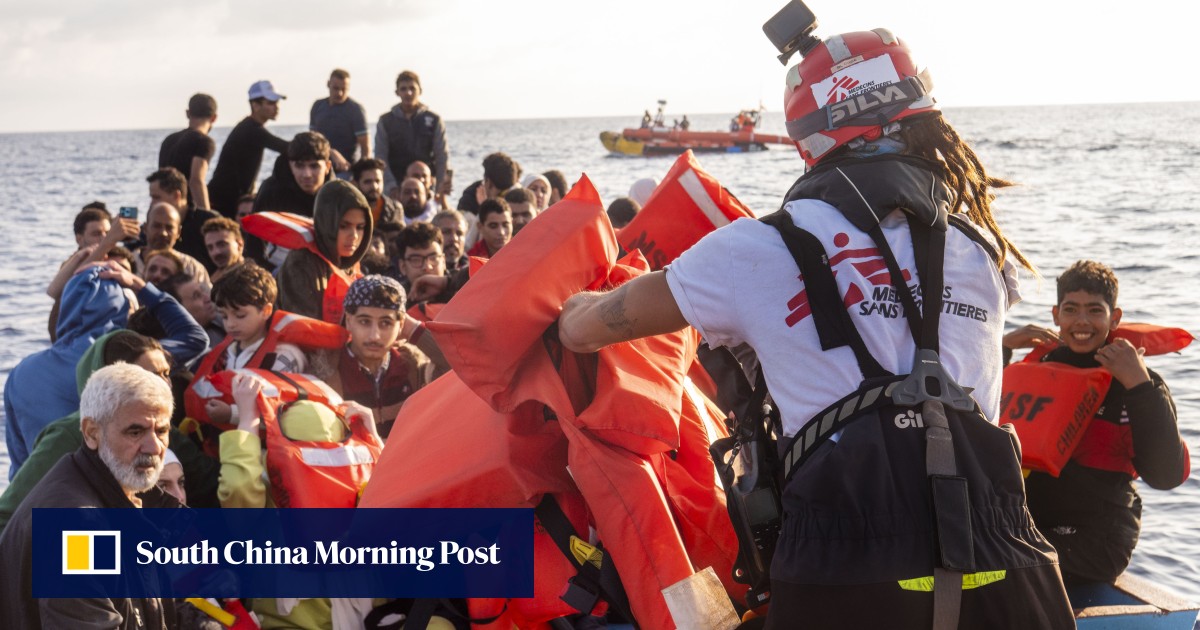 Over 60 migrants believed dead off Libya coast after boat sinks