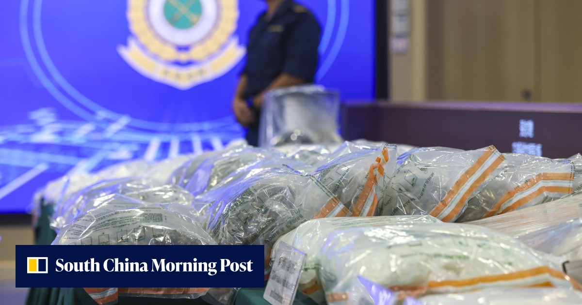 Hong Kong customs seizes drugs worth HK$4.4 billion in first 11 months ...