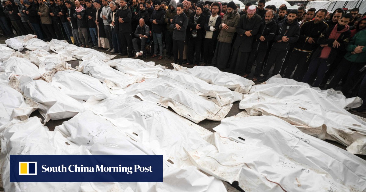 Israeli military expresses regret for air strike on Gaza refugee camp that killed dozens