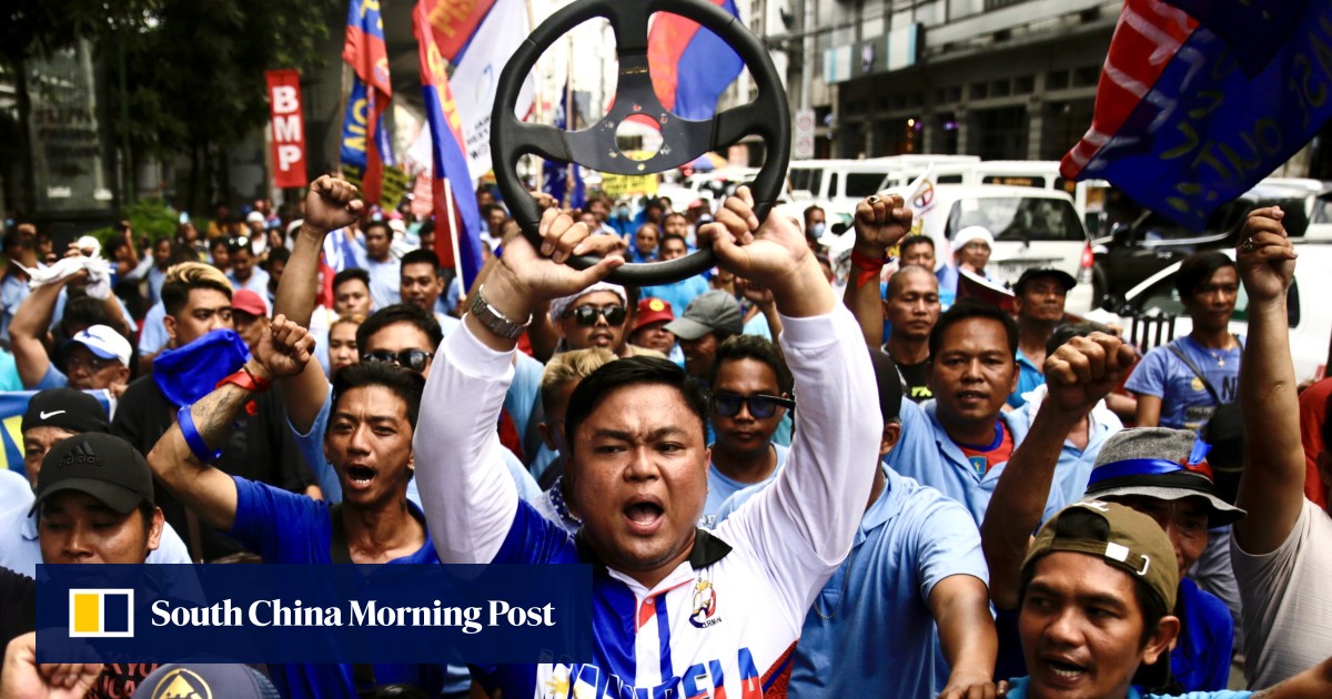Philippines’ iconic jeepneys face final stop as drivers strike against ‘ill-thought out’ Jan 1 phase-out deadline