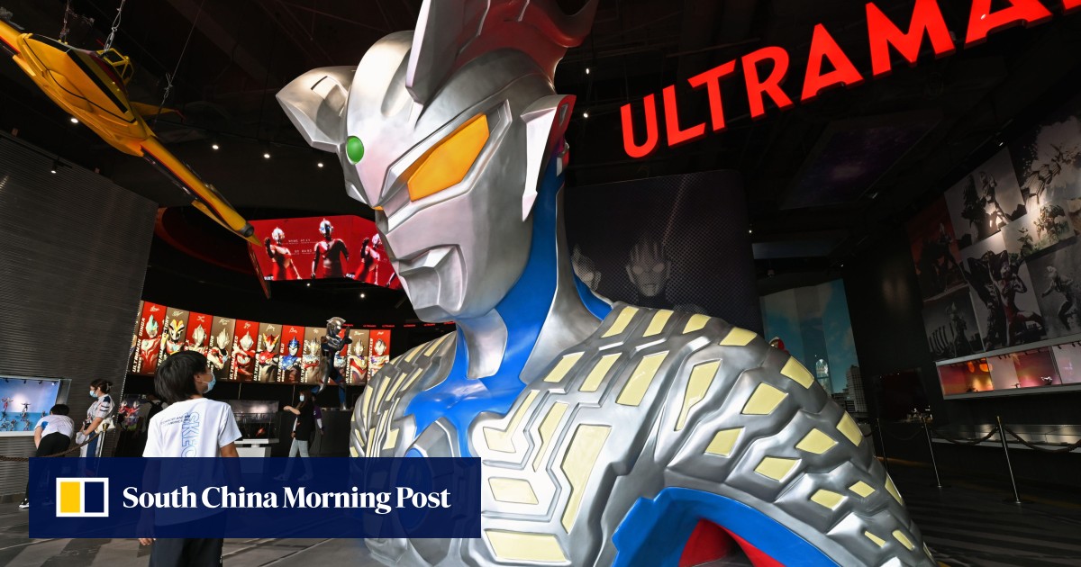 Frenzy in China for Japanese superhero Ultraman as theme parks and a hotel open – and there’s more to come