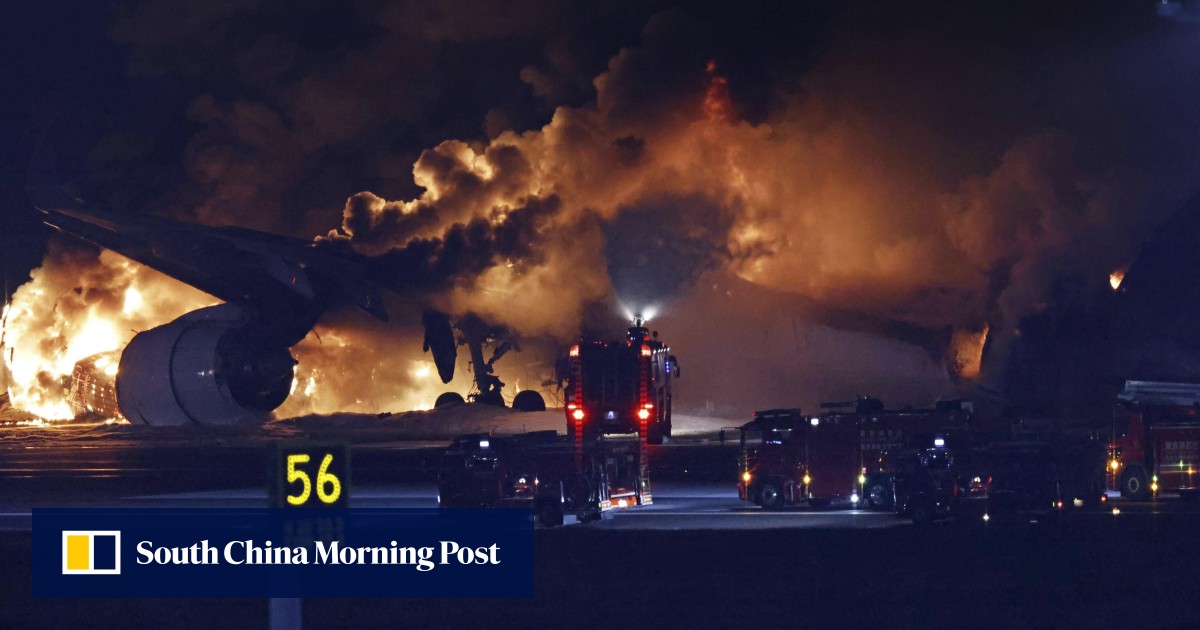 How an efficient evacuation saved 367 passengers from burning Japan Airlines plane at Tokyo’s Haneda airport