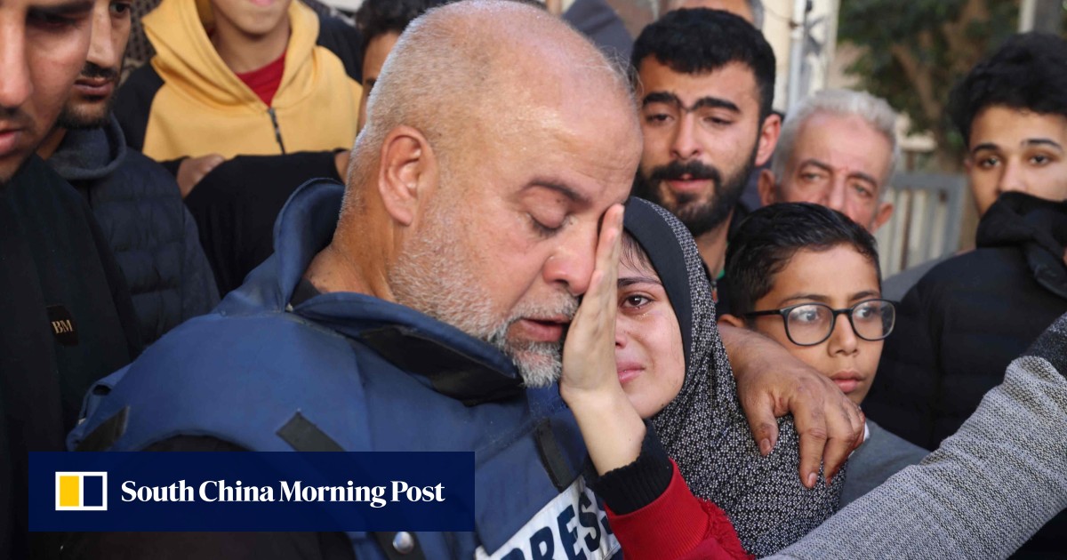 Son of veteran Al Jazeera correspondent is fifth member of his family killed by Israeli strikes on Gaza