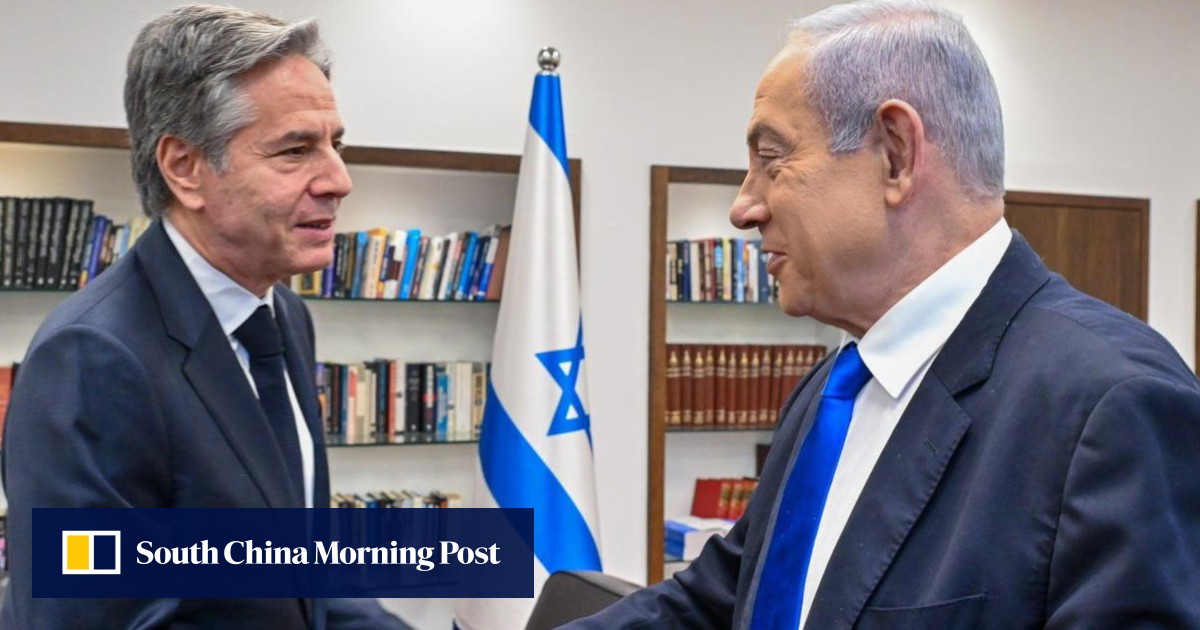 In Israel, Blinken looks to plan for post-war Gaza as bombardment, fighting continues to rage