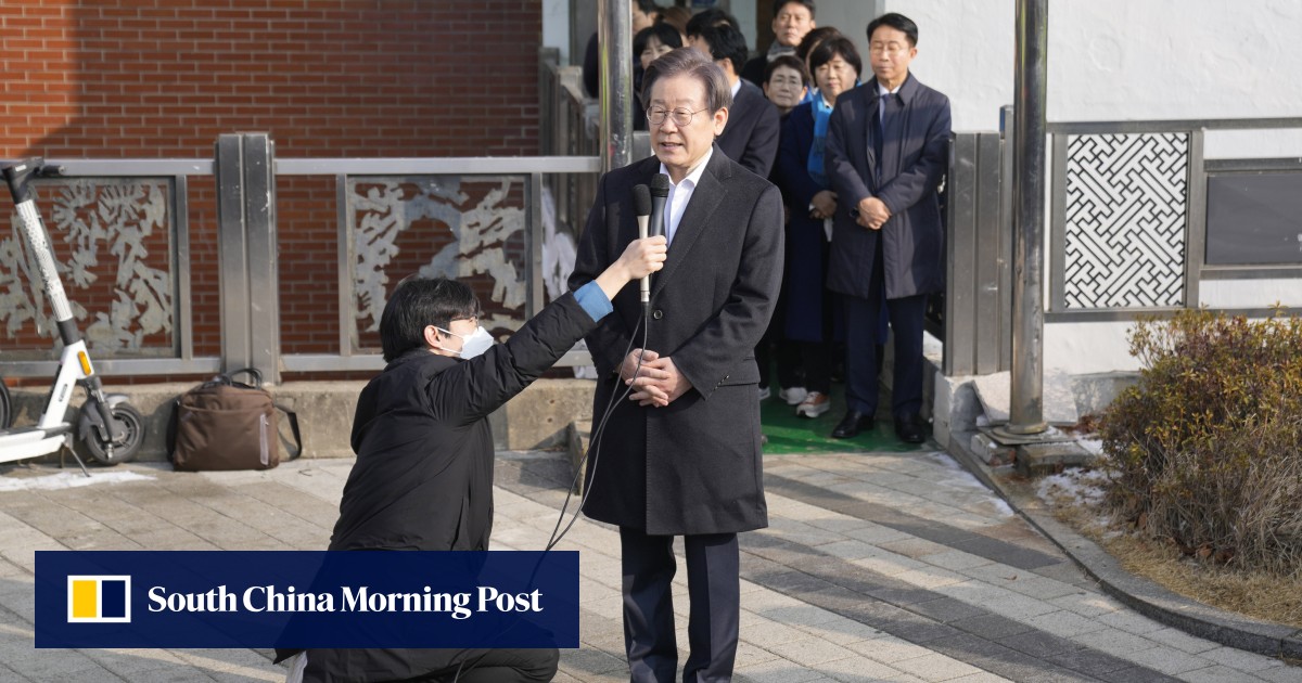 Man stabbed South Korean opposition leader Lee Jae-myung to stop him from becoming president: police