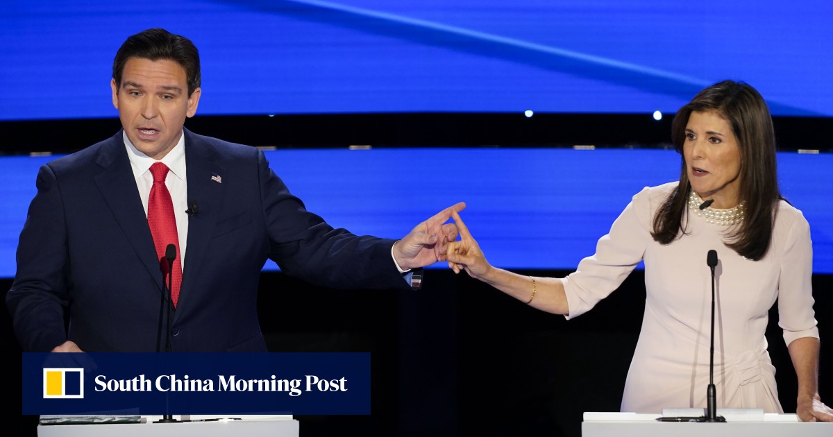 DeSantis vs Haley: Trump rivals face off in final Republican debate before Iowa caucuses