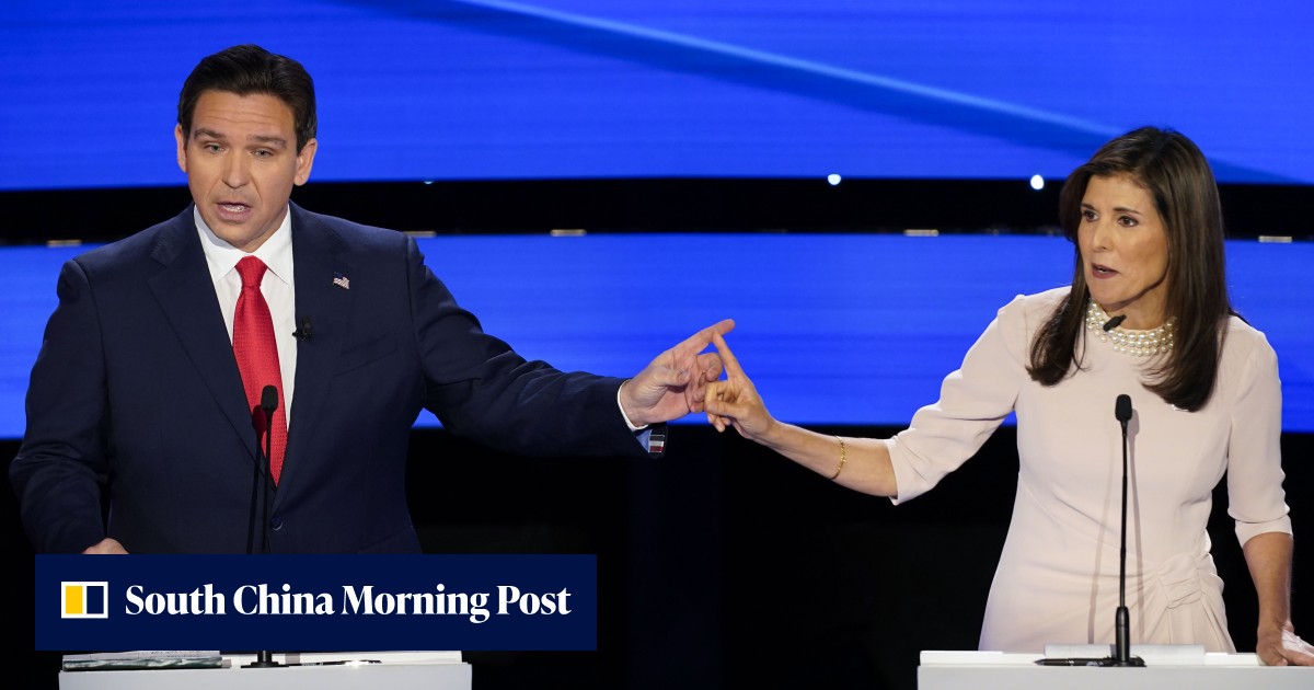 DeSantis vs Haley: Trump rivals face off in final Republican debate before Iowa caucuses DeSantis vs Haley: Trump rivals face off in final Republican debate before Iowa caucuses