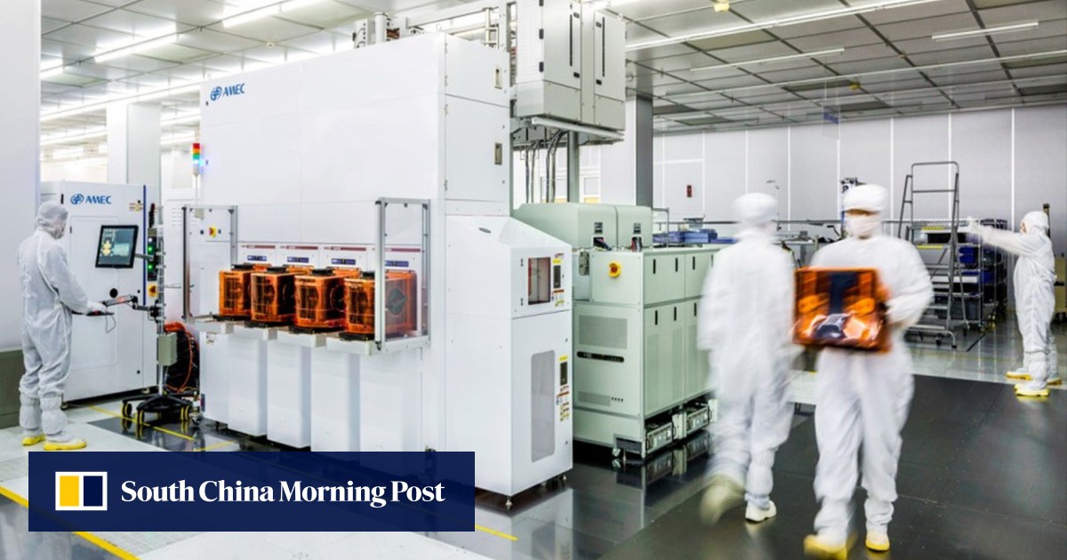 Chinese etching tools giant AMEC sees 2023 sales rise more than 30% on strong demand from mainland semiconductor fabs