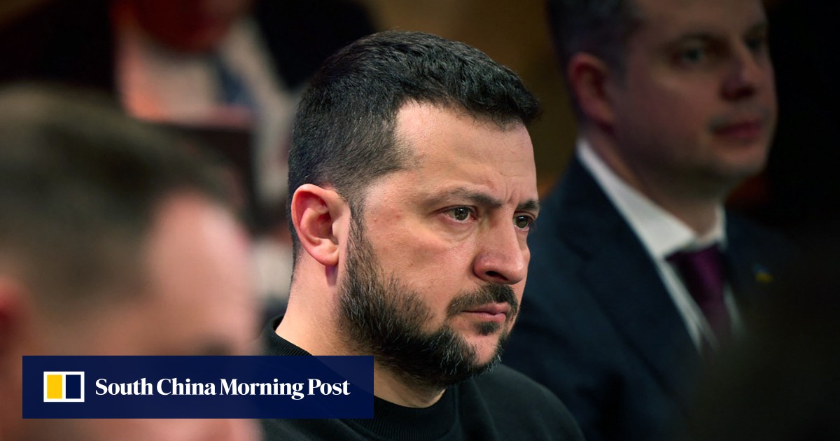 Ukraine war: Zelensky centre stage in Davos as he rallies support for fight against Russia and ‘predator’ Putin