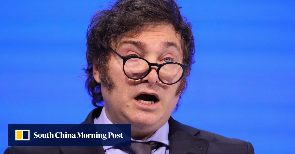 Argentina’s Javier Milei praises free markets, slams socialism at Davos