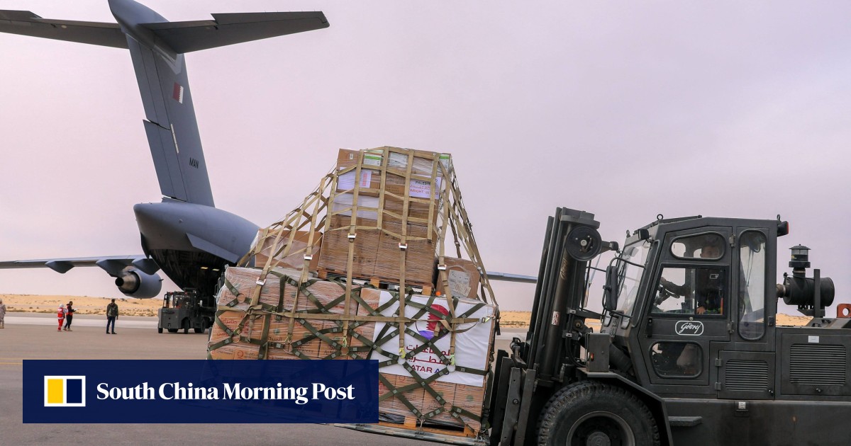 Medicine for hostages, aid for Palestinians arrives in Gaza under Israel deal