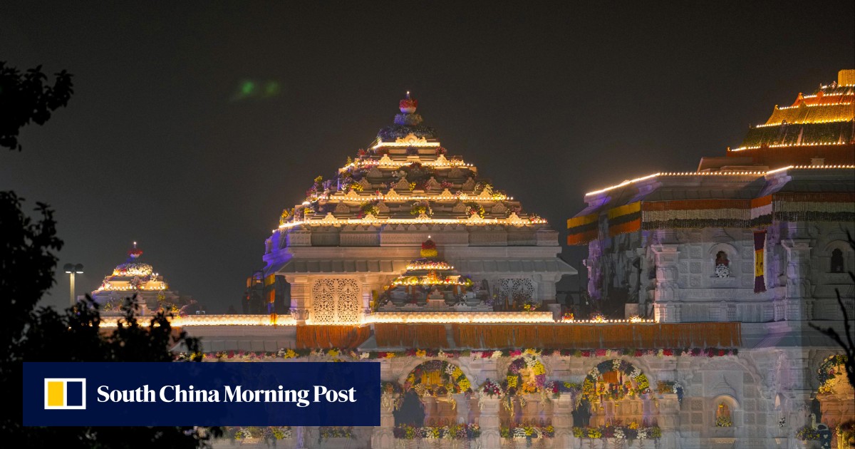 Religious spectacle to mark opening of Lord Ram temple by India’s Modi as he seeks third term