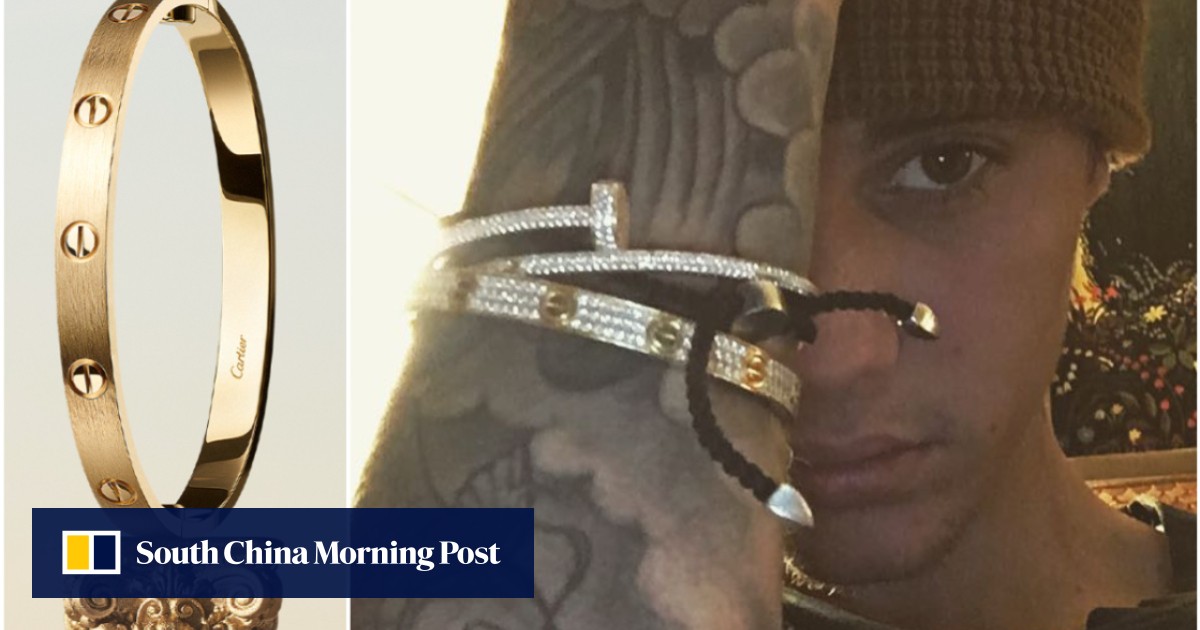 Why Cartier s Love bangle was the OG must have stacking bracelet created in 1969 and inspired by chastity belts the jewellery piece is still loved by Justin Bieber Kylie Jenner and Meghan Markle