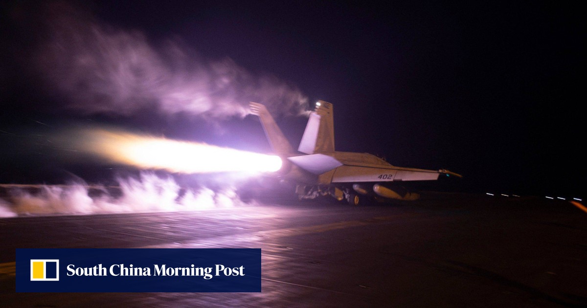 US, British forces carry out new strikes on Yemen’s Houthis
