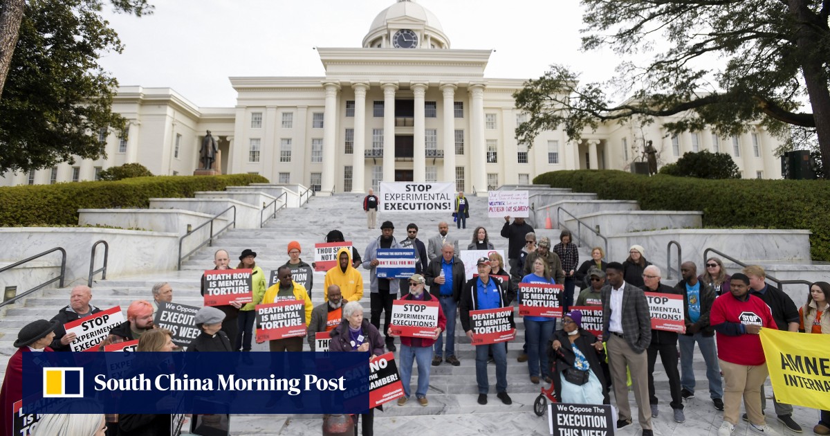 US Supreme Court declines to halt nation’s first nitrogen-gas execution in Alabama case