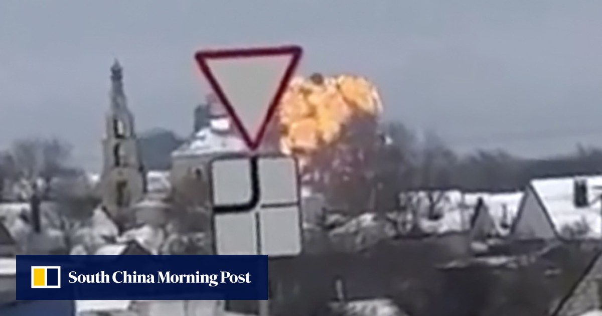 Volodymyr Zelensky says Russia ‘playing with lives’ of Ukrainian POWs after plane shot down