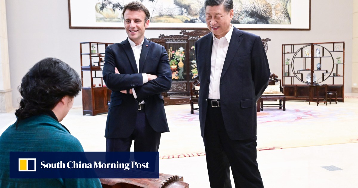 Xi Jinping and Emmanuel Macron hail 60 years of China-France diplomatic relations